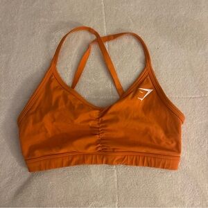 Orange Gymshark Bra